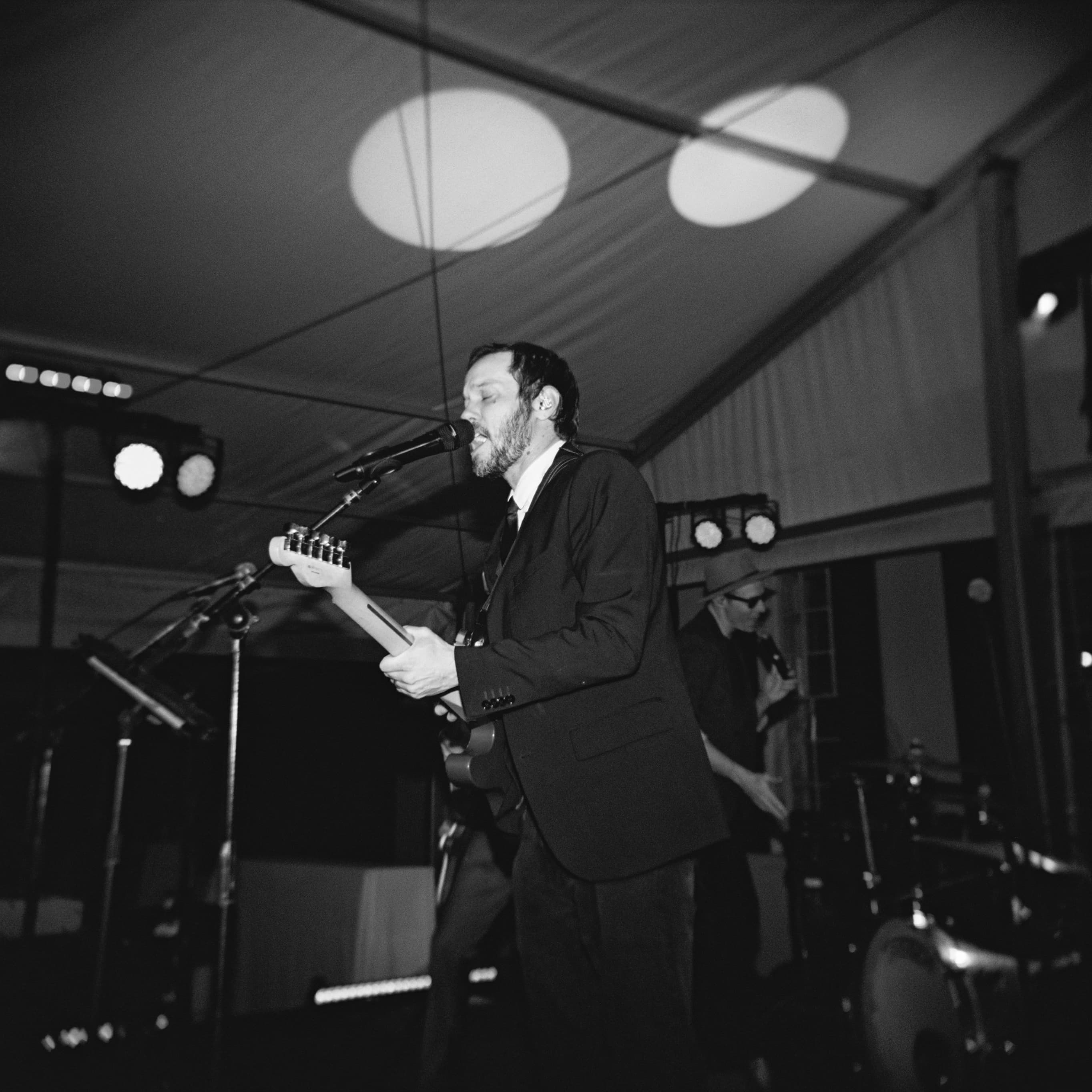 Black and white portrait of Rob